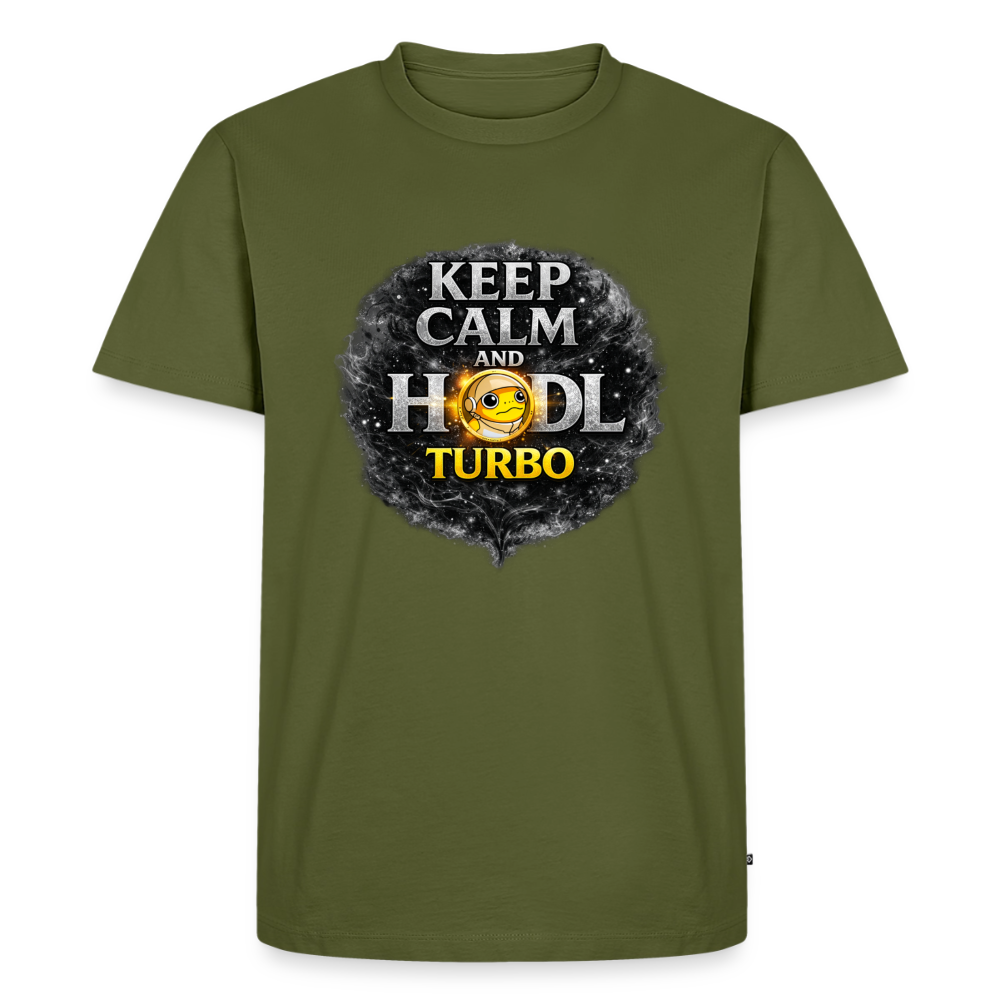 Turbo Hodl (Fan-Art) - Herren T-Shirt Premium - Khaki