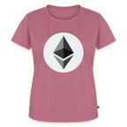 Ethereum Logo (Original) - Damen T-Shirt Premium - Mauve