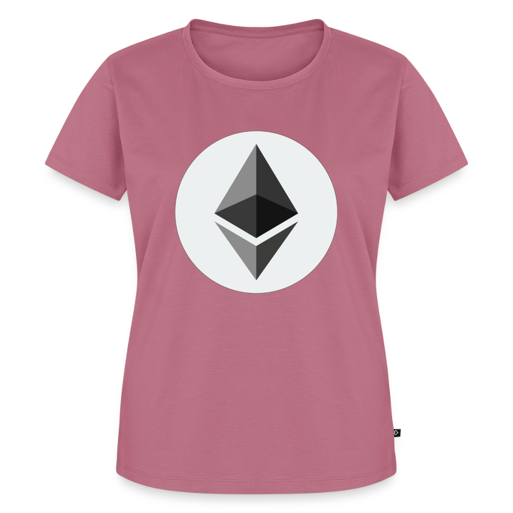 Ethereum Logo (Original) - Damen T-Shirt Premium - Mauve