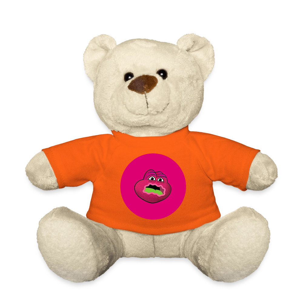 Jerry The Turtle Logo (Remix-Design) - Teddybär - Goldorange