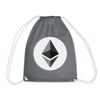 Ethereum Logo (Original) - Turnbeutel - Grau