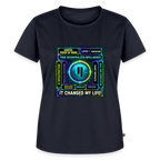 Qubic Changed Life (Fan-Art) - Damen T-Shirt Premium - Navy
