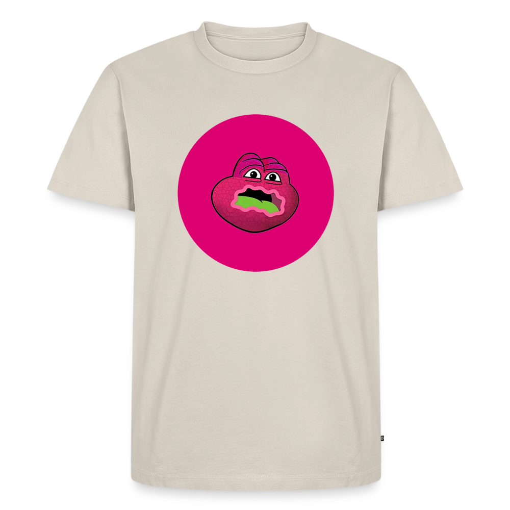 Jerry The Turtle Logo (Remix-Design) - Herren T-Shirt Premium - Beige