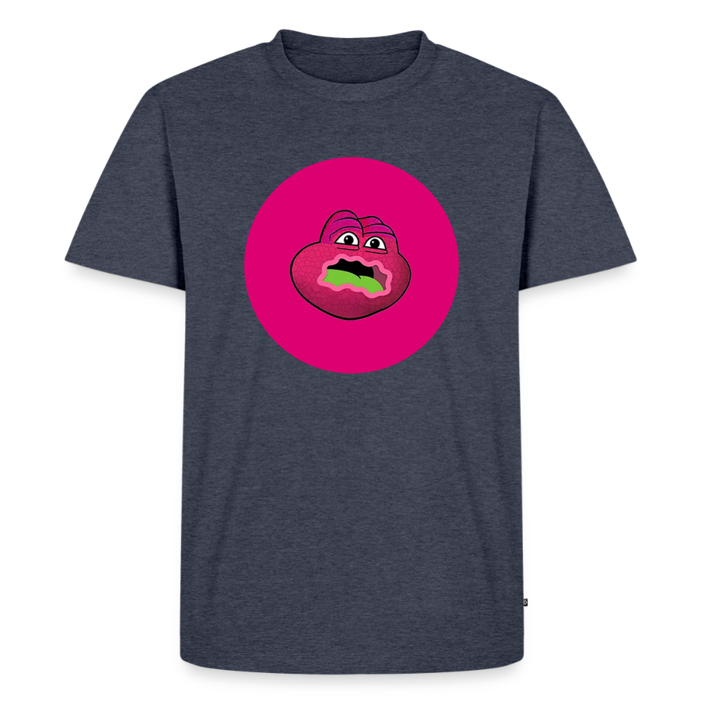 Jerry The Turtle Logo (Remix-Design) - Herren T-Shirt Premium - Jeansblau 