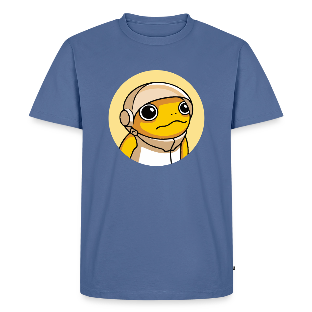 Turbo Logo (Original) - Herren T-Shirt Premium - Taubenblau