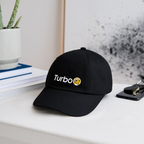 Turbo Full Logo (Original) - Baseballkappe - Schwarz/Schwarz