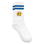 Turbo Logo (Original) - Tennissocken Premium - Weiß/Blau