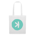 Kaspa Logo hell (Original) - Stofftasche - Weiß