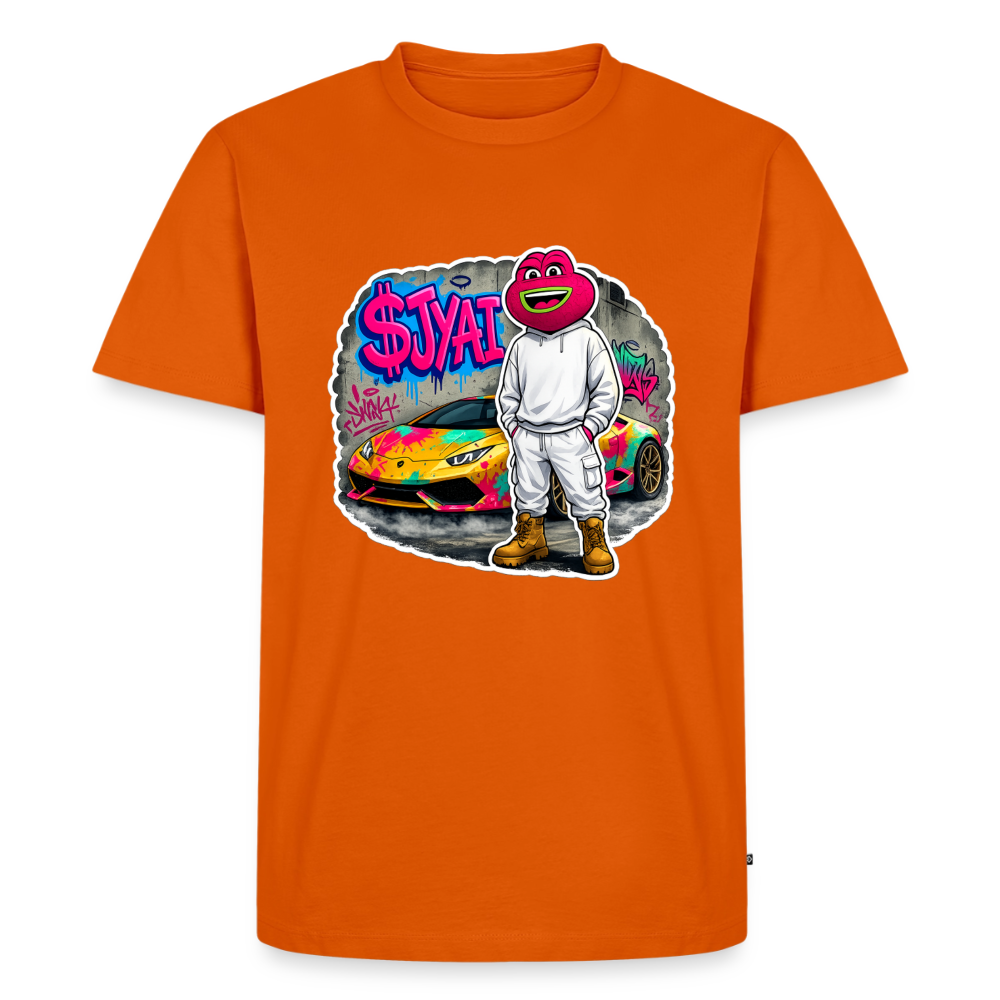 Jerry Streetart (Fan-Art) - Herren T-Shirt Premium - Orange 