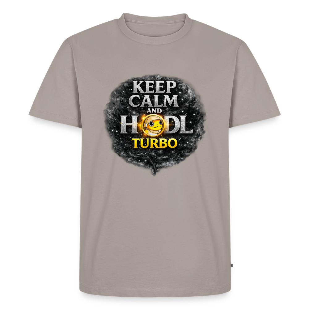 Turbo Hodl (Fan-Art) - Herren T-Shirt Premium - Taupe