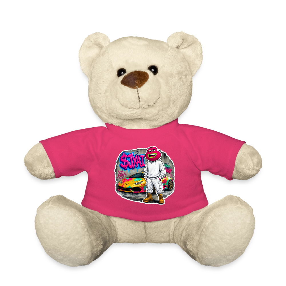 Jerry Streetart (Fan-Art) - Teddybär - Pink