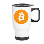 Bitcoin Logo (Original) - Thermobecher - Weiß