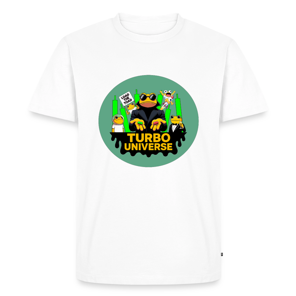 Turbo Universe (Fan-Art) - Herren T-Shirt Premium - Weiß