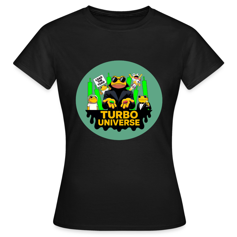 Turbo Universe (Fan-Art) - Damen T-Shirt - Schwarz