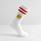 Turbo Logo (Original) - Tennissocken Premium - Weiß/Rot