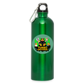 Turbo Universe (Fan-Art) - Trinkflasche mit Karabiner 750 ml - Kelly Green