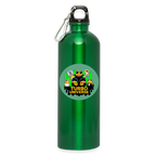 Turbo Universe (Fan-Art) - Trinkflasche mit Karabiner 750 ml - Kelly Green