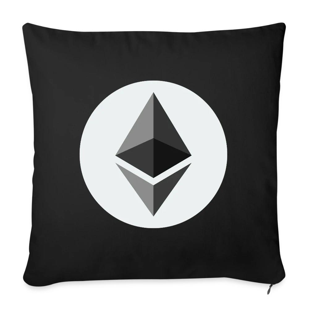 Ethereum Logo (Original) - Polster 44 x 44 cm