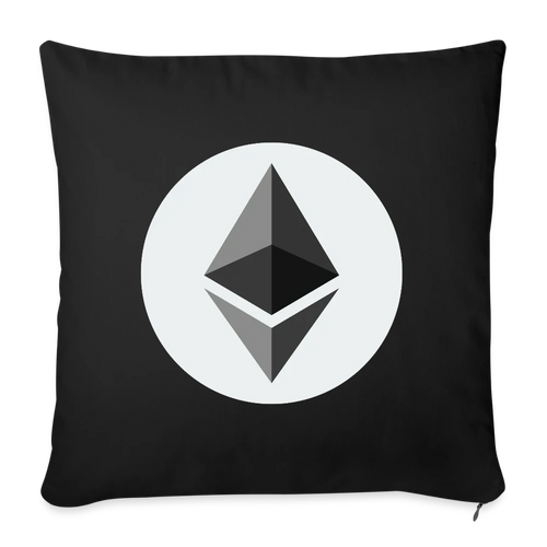 Ethereum Logo (Original) - Polster 44 x 44 cm